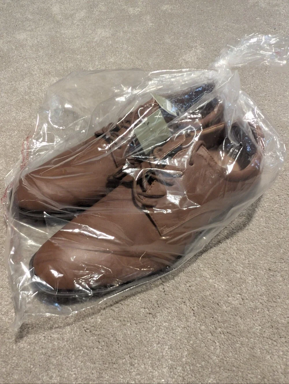 Men's Leo Brown Dress Shoes with Memory Foam Insole - Goodfellow & Co - Target